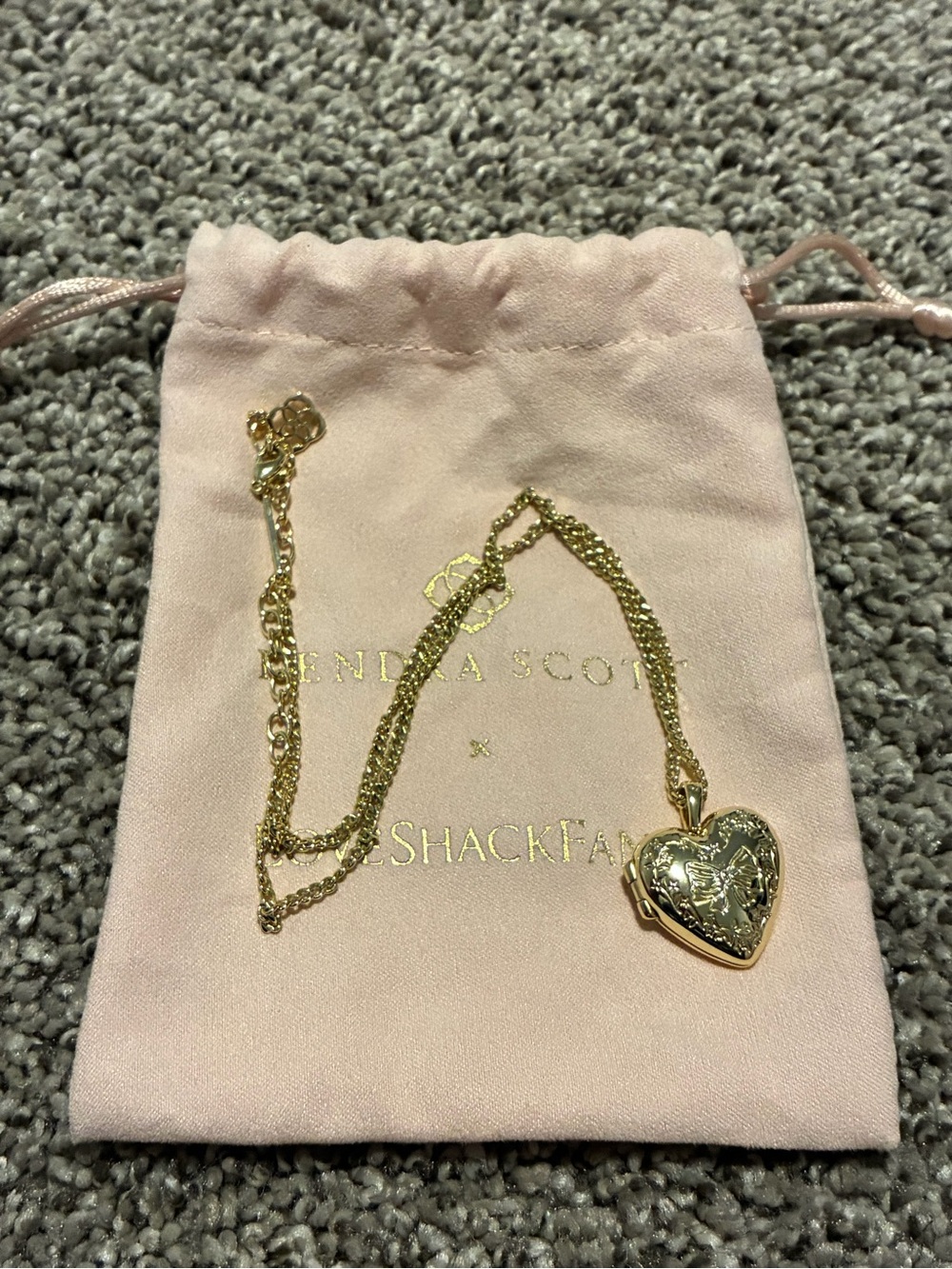 Kendra Scott X LSF Locket Necklace